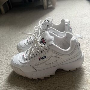FILA sneakers white womens disruptor